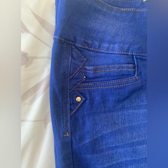 BELLA Deep Blue Skinny Jeans - Picture 3 of 11